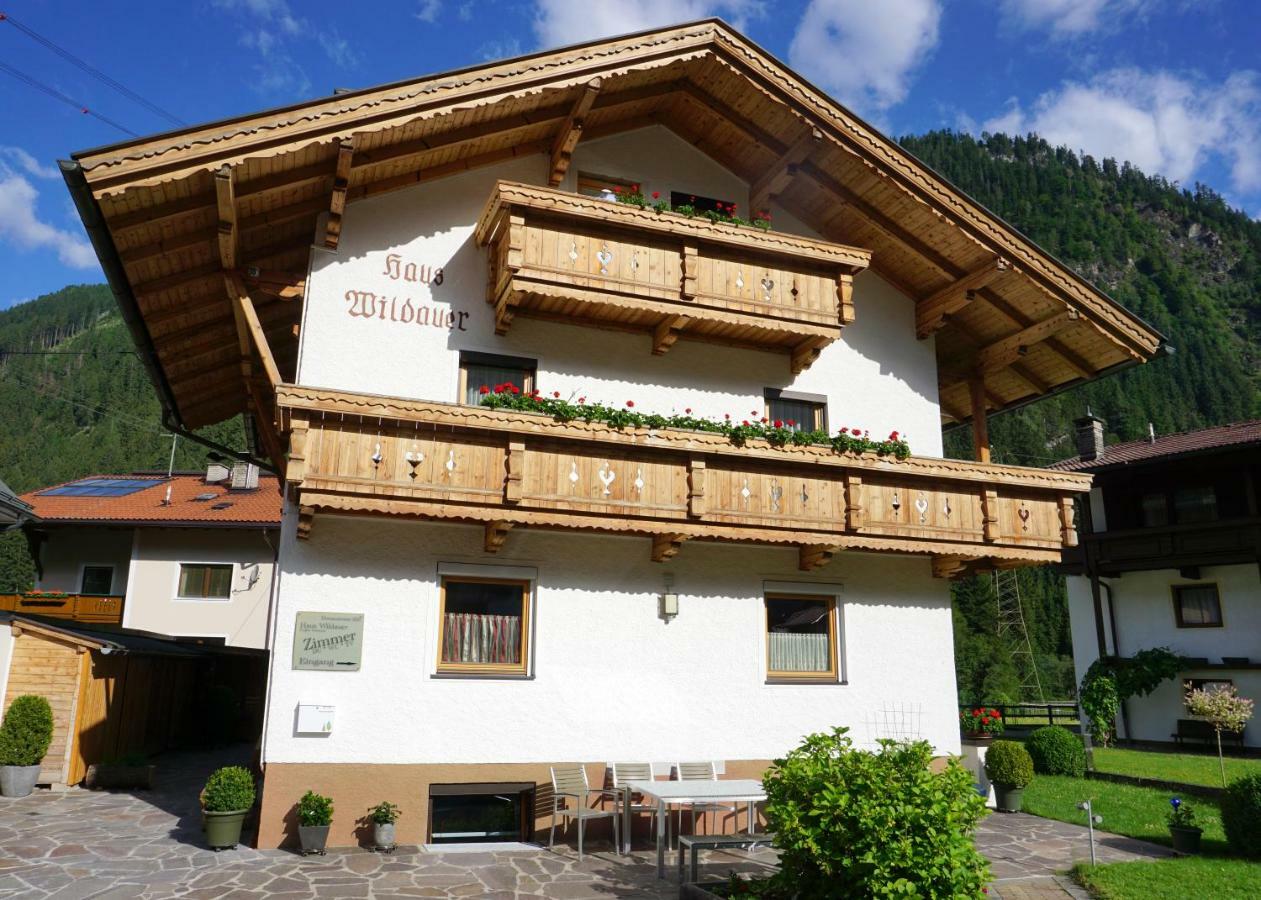 Haus Wildauer Mayrhofen Exterior foto